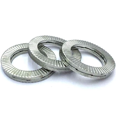 Double - Lớp Wedege Lock Washer so với máy giặt Spring Spring Standard