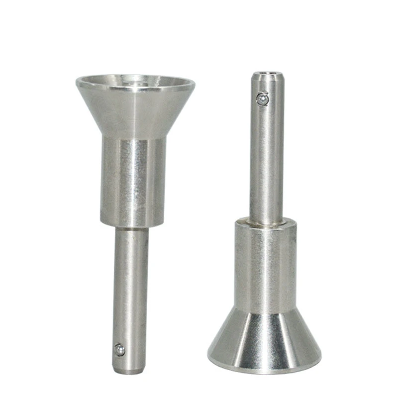 Khóa ghim giải phóng nhanh bằng nút lõm