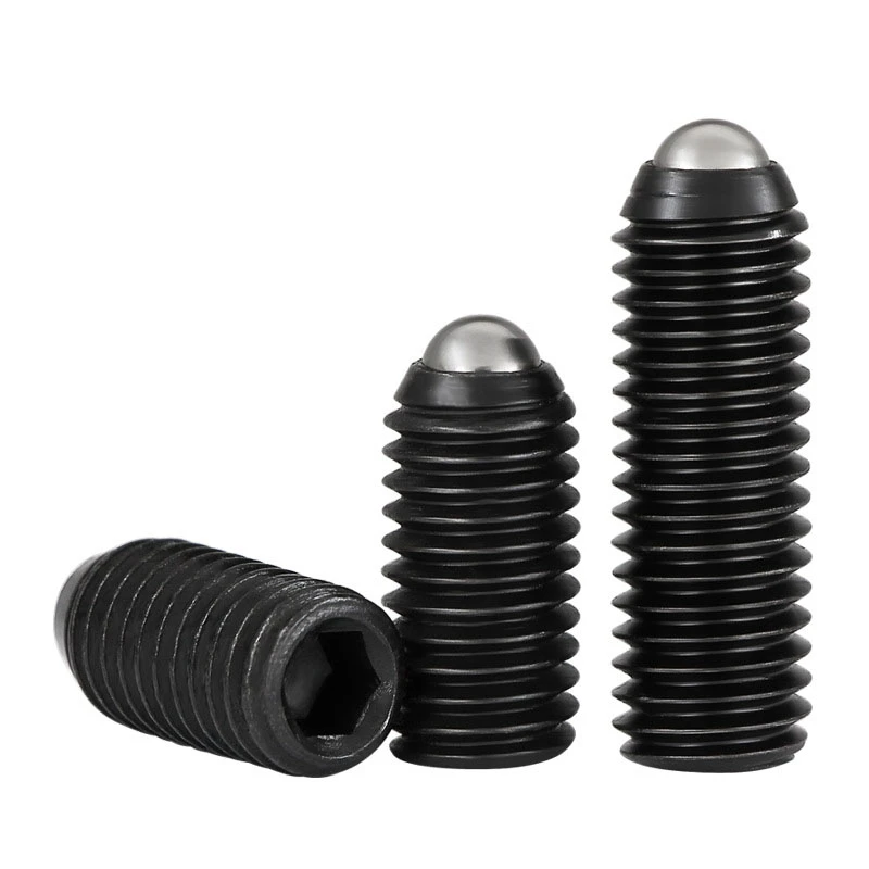 ball nose threaded spring plunger 8 ball nose threaded spring plunger 8