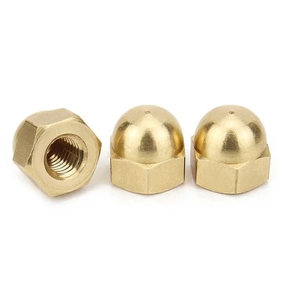 Din1587 đồng thau hex nut